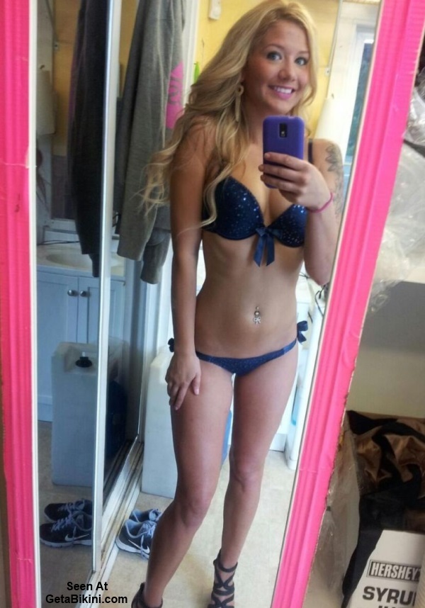Top 10 Bikini Girls Self Pics Mirror Selfies - GetaBikini.com